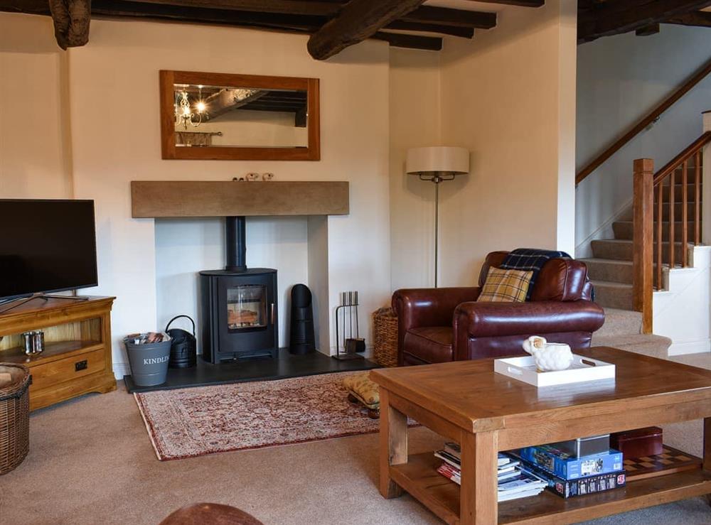 Living area at Barn End in Watermillock on Ullswater, Cumbria
