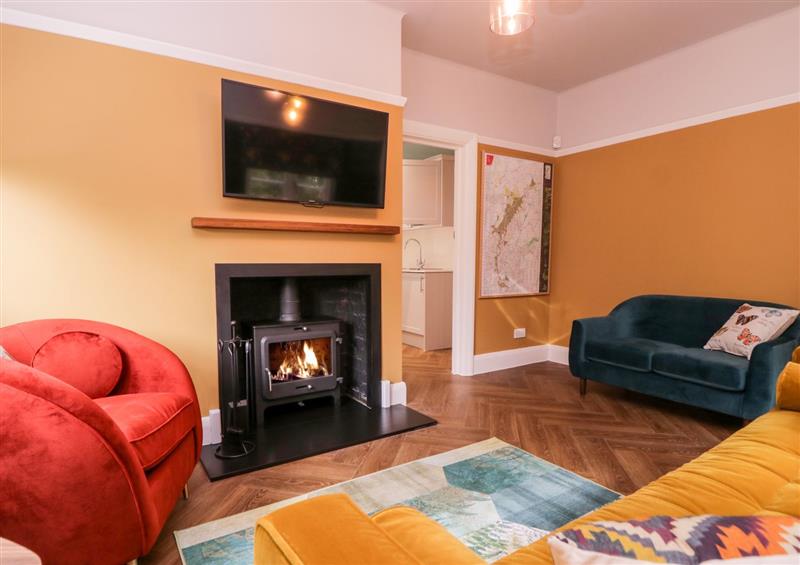 Enjoy the living room at Barn Hoppitt Lodge, Chingford