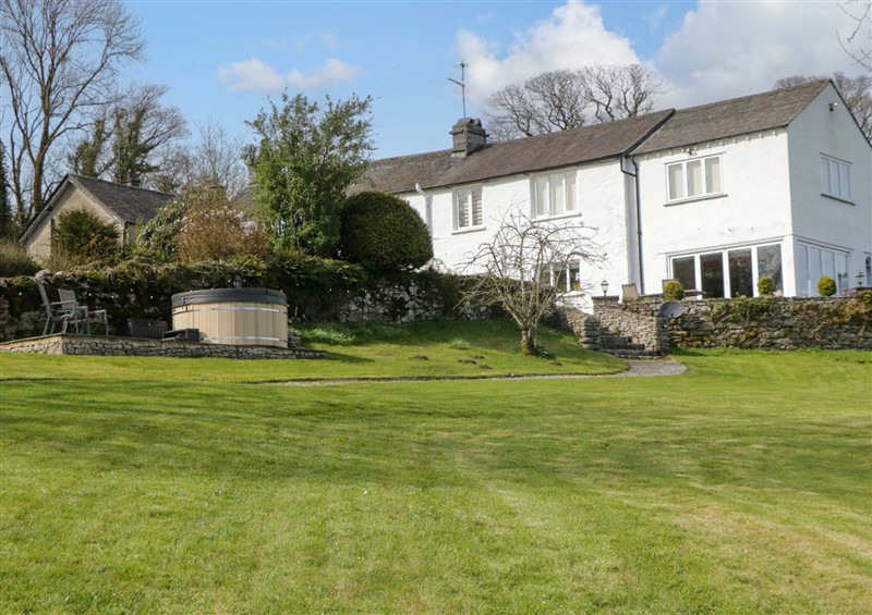 This is the garden at Barn Howe, Lyth near Levens