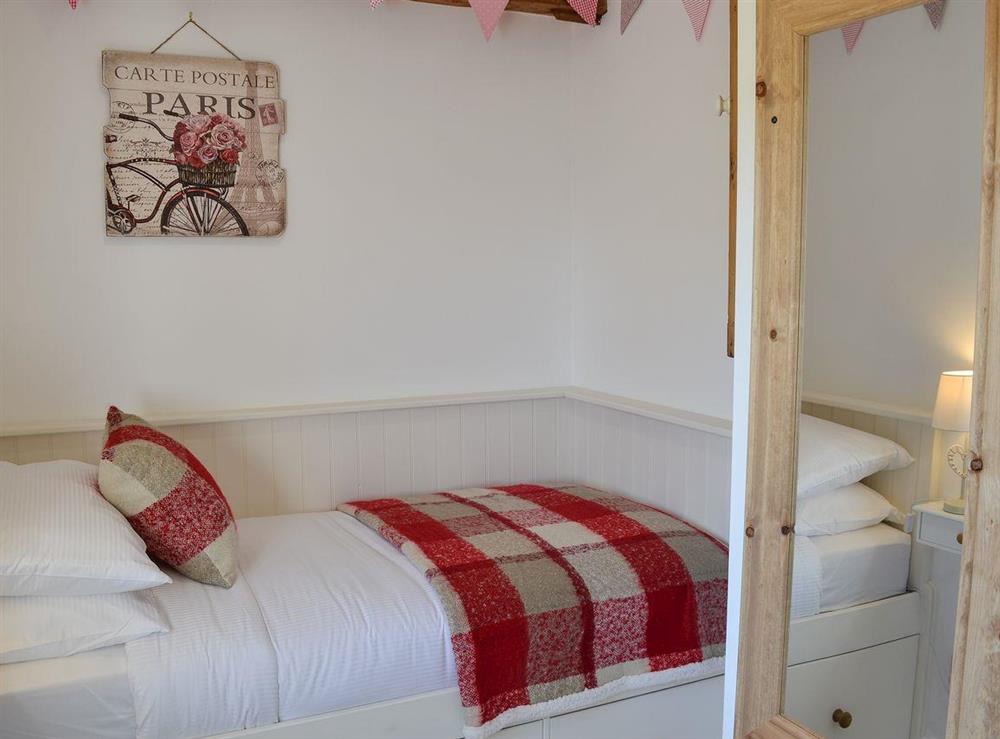 Single bed at Barn on the Green in Foolow, near Tideswell, Derbyshire, England