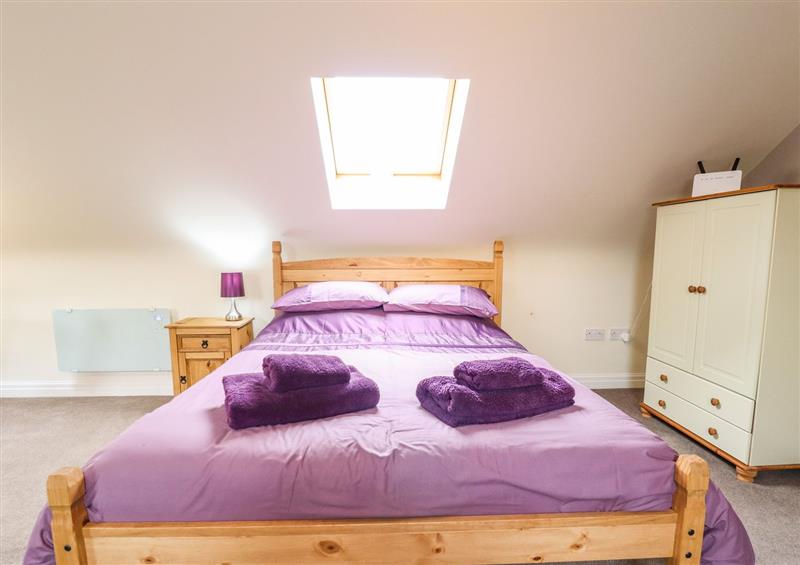 One of the bedrooms at Barn Owl Annex, Gautby near Bardney