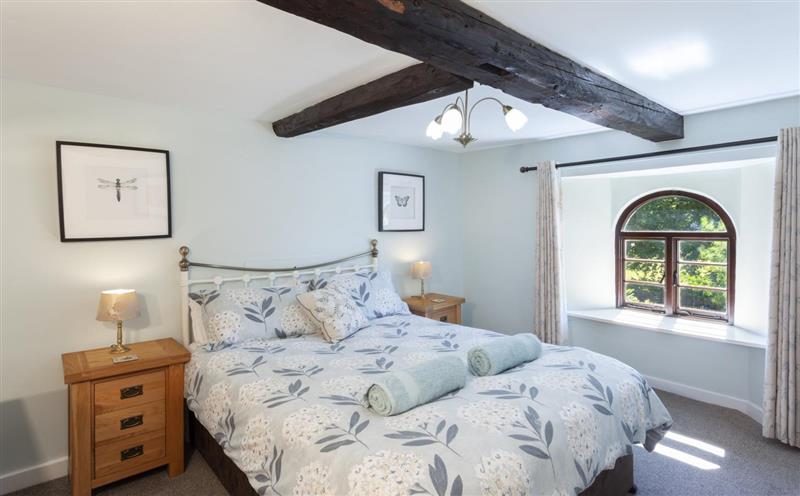 One of the 2 bedrooms at Barn Owl Cottage, Wheddon Cross