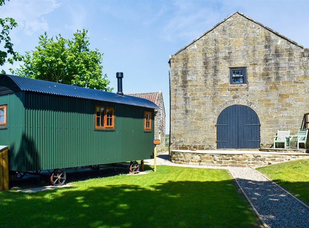 Exterior (photo 2) at Barn Owl Hut in Westerdale, near Whitby, North Yorkshire