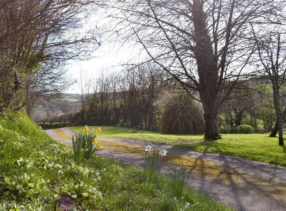 Shared facilities – lovely winding entrance lane