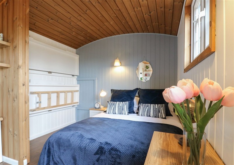 One of the bedrooms at Barn Owl, Lode near Bottisham