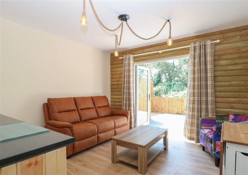 Relax in the living area at Barn Owl Lodge, Snettisham