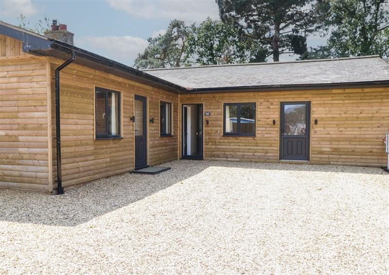 This is the setting of Barn Owl Lodge at Barn Owl Lodge, Snettisham