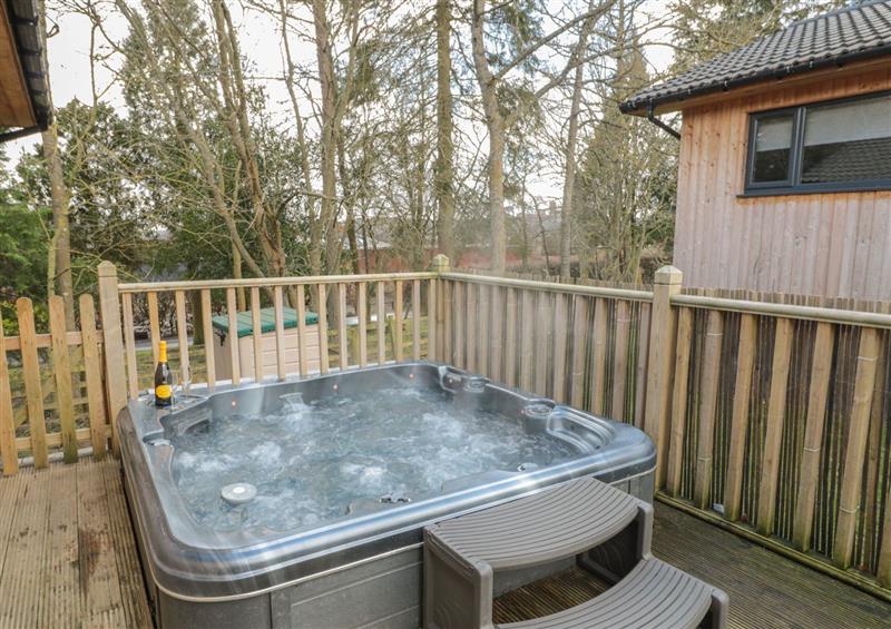 There is a hot tub at Barn Owl, Otterburn