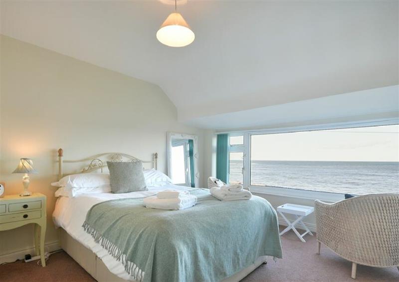 One of the 4 bedrooms at Barnacle Cove, Beadnell