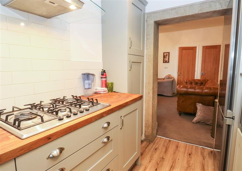 This is the kitchen at Barneys Hideaway, Glossop
