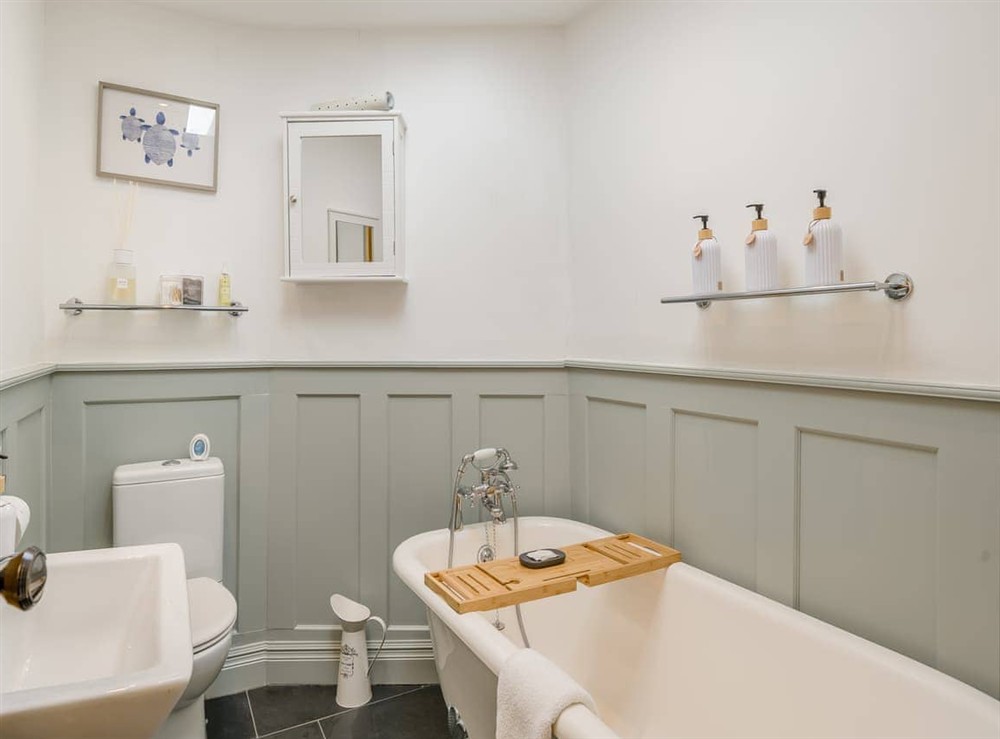 Bathroom at Barngarth in Cartmel, Cumbria