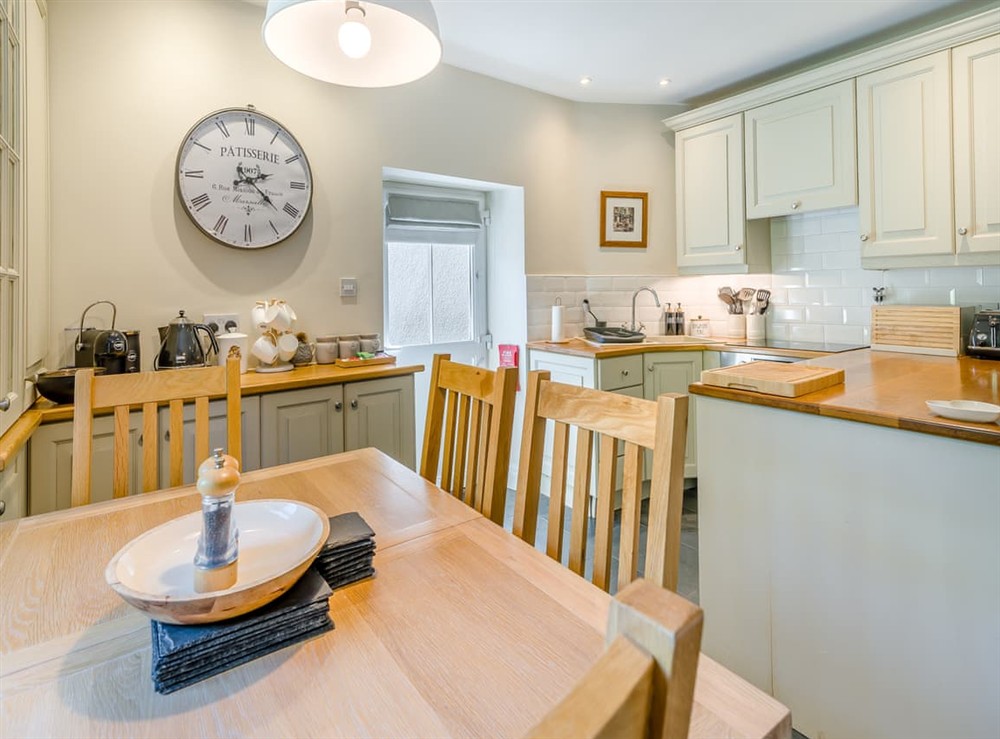 Kitchen/diner at Barngarth in Cartmel, Cumbria