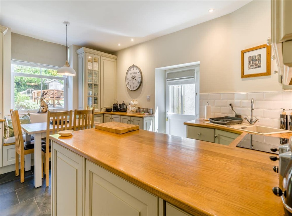 Kitchen at Barngarth in Cartmel, Cumbria