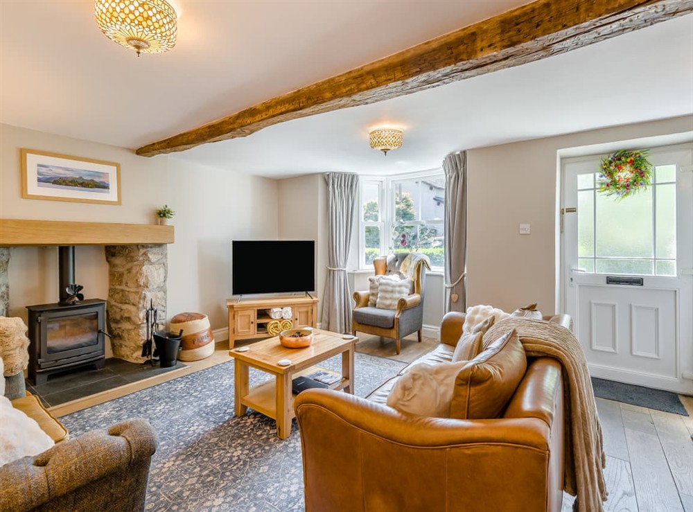 Living area at Barngarth in Cartmel, Cumbria