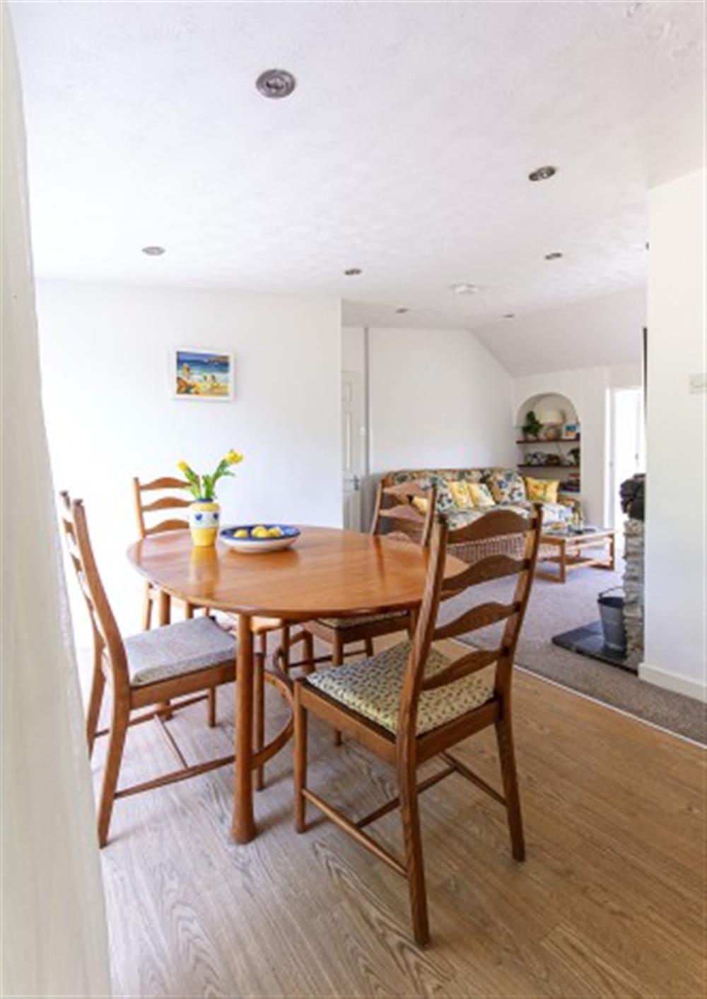 Dining area continued at Barnhill in Crantock
