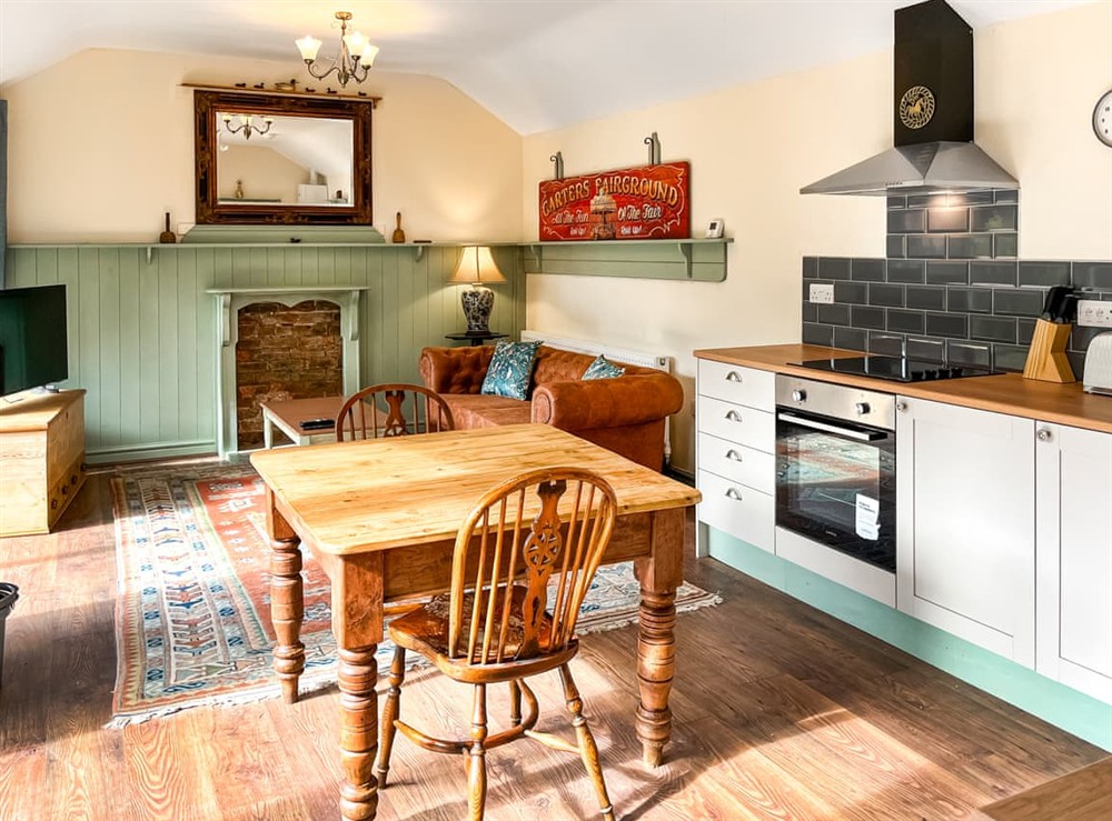 Dining Area at Barnside Cottage in Hayton, North Yorkshire