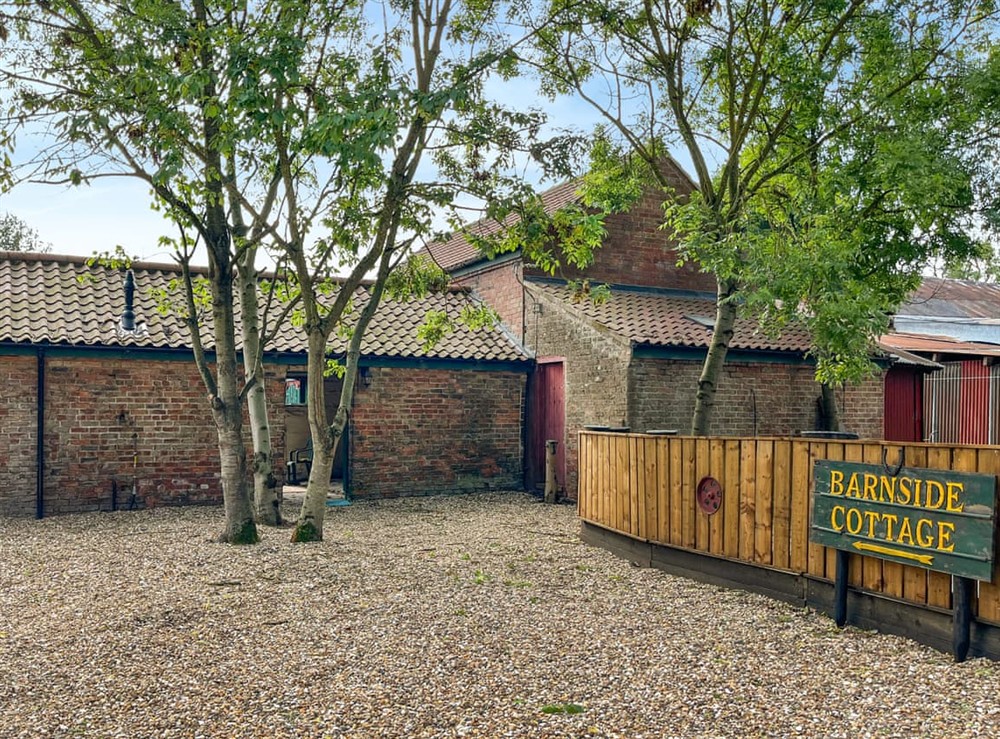 Outdoor at Barnside Cottage in Hayton, North Yorkshire