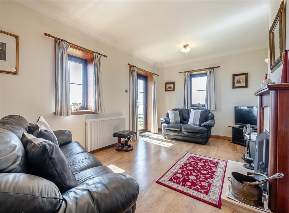 Living room at Barnstable in Shannochie, Isle Of Arran