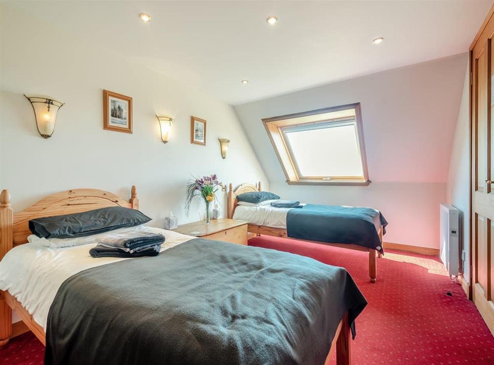Twin bedroom at Barnstable in Shannochie, Isle Of Arran