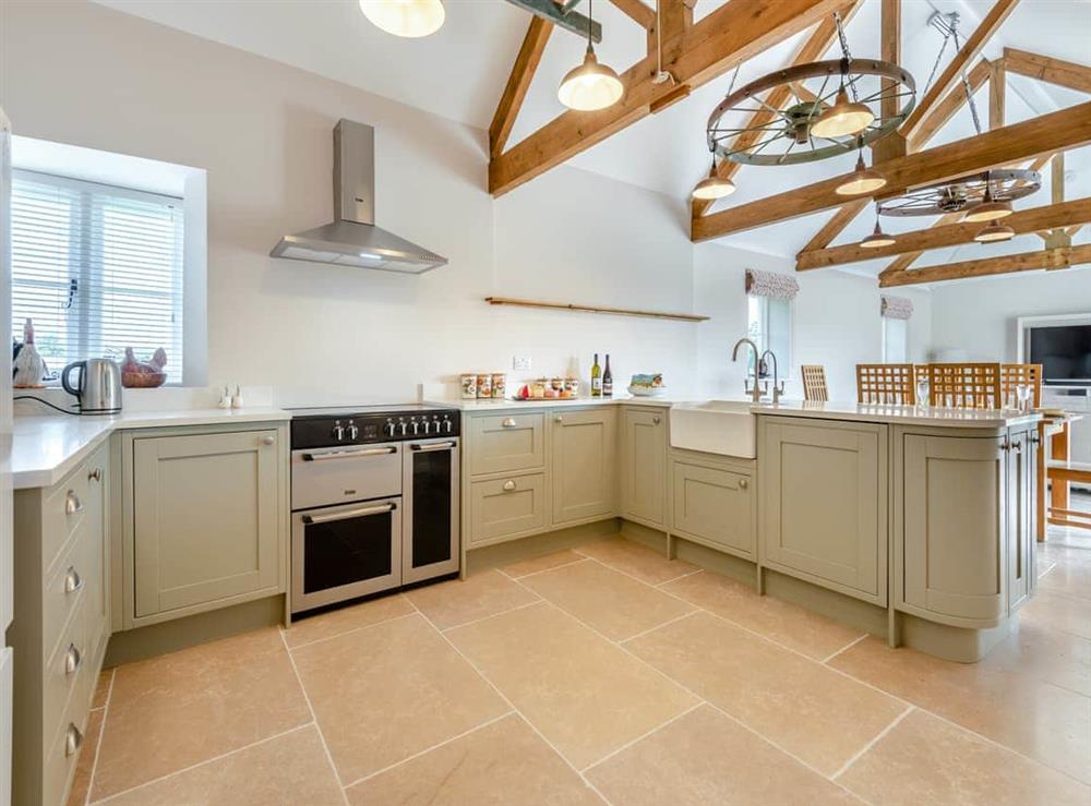 Kitchen at Barnyard in Chetnole, near Sherborne, Dorset