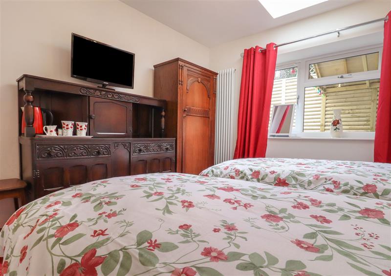 One of the bedrooms at Barons Mews, Herne Bay