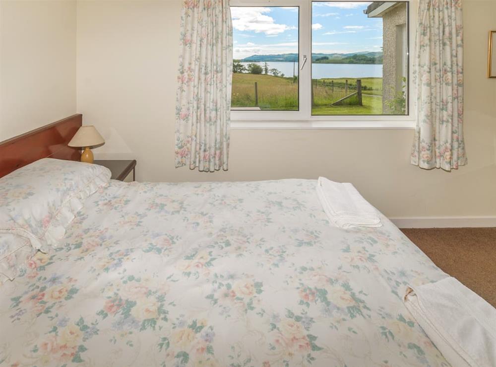 Double bedroom at Barr Beithe Lower in Dalmally, Argyll