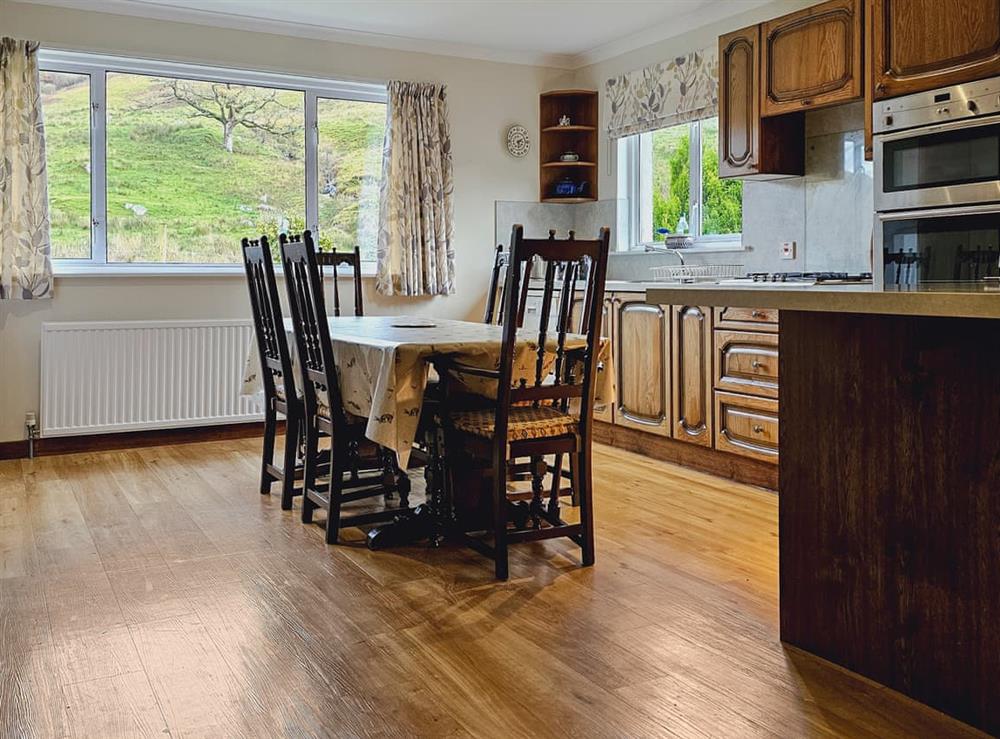 Dining Area at Barr Beithe Upper in Dalmally, Argyll