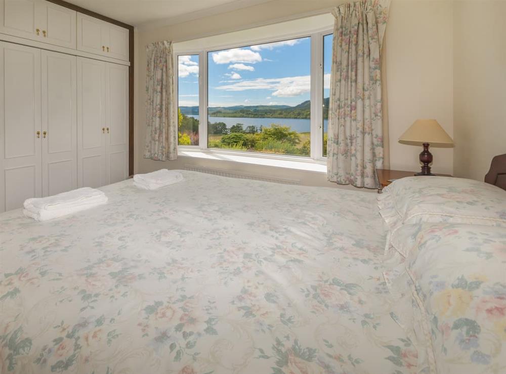 Double bedroom at Barr Beithe Upper in Dalmally, Argyll