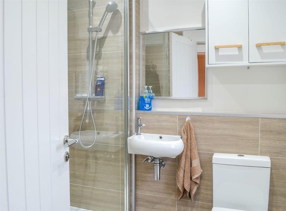 Shower room at Barrhill No 14 in Kirkcudbright, Dumfries and Galloway, Kirkcudbrightshire