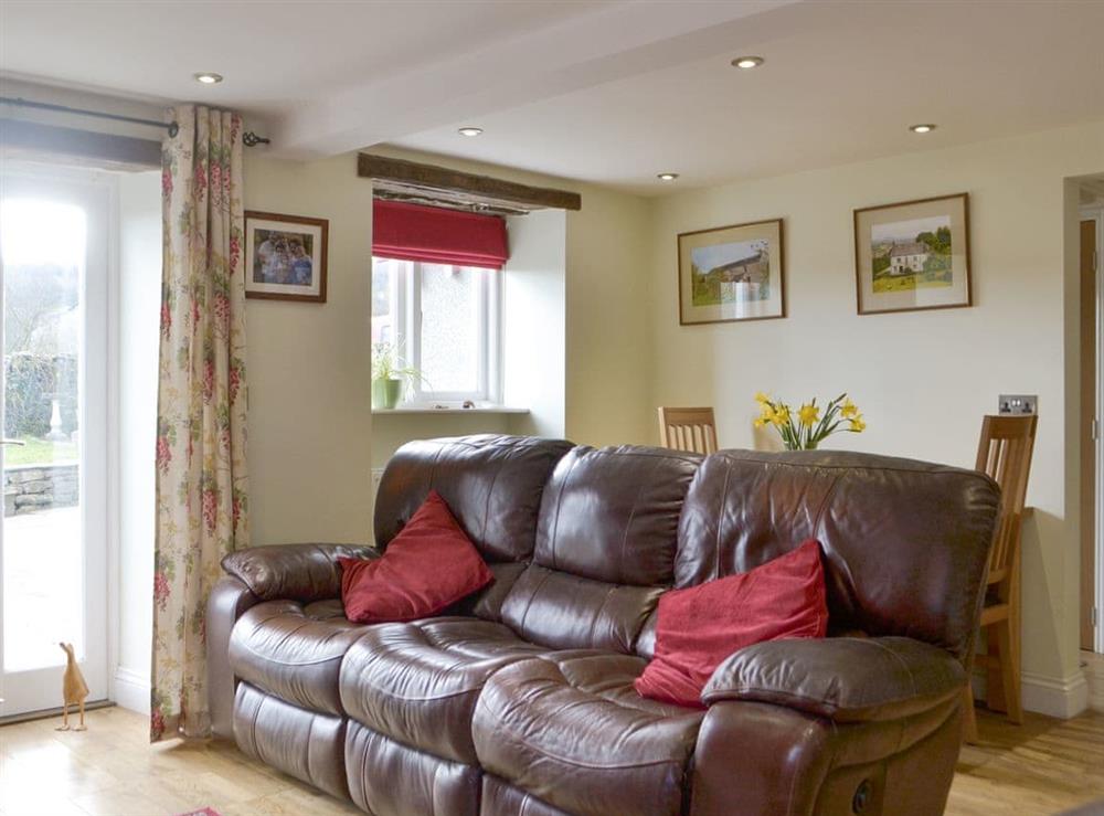 Stylish living and dining areas at Barrow Tenement in Lyth Valley, near Kendal, Cumbria