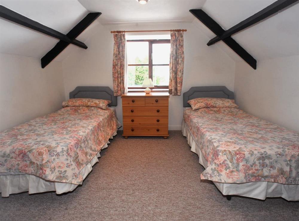Twin bedroom (photo 2) at Barrowmead Cottage in Winscombe, Avon