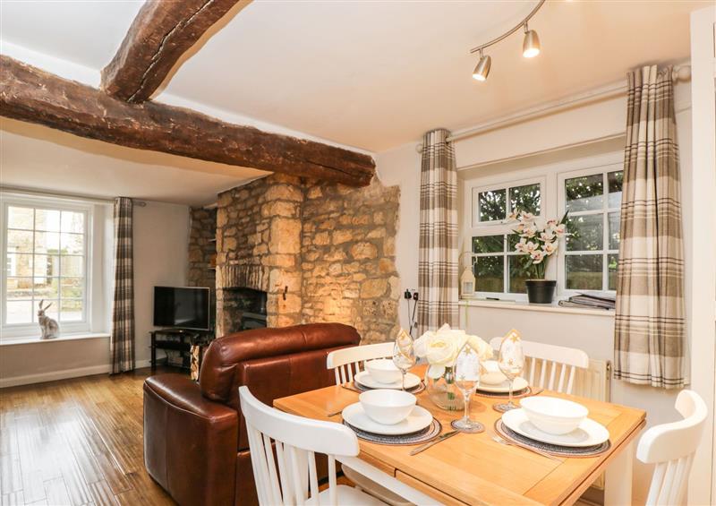 The living area at Barton Cottage, Bourton-On-The-Water