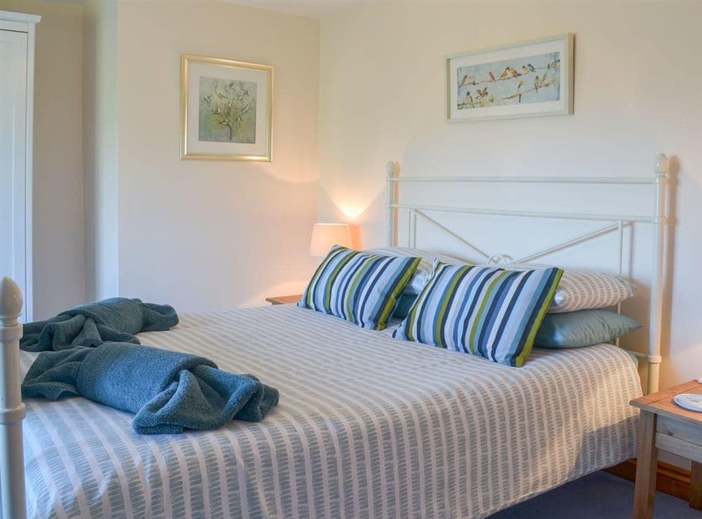 Welcoming double bedroom at Barton Cottage in North Petherwin, near Launceston, Cornwall