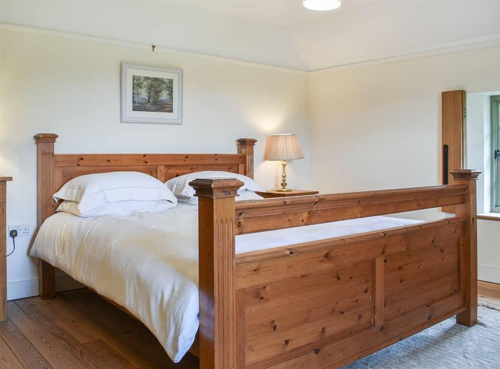 Double bedroom at Barton Meadows Farm in Cerne Abbas, Dorset