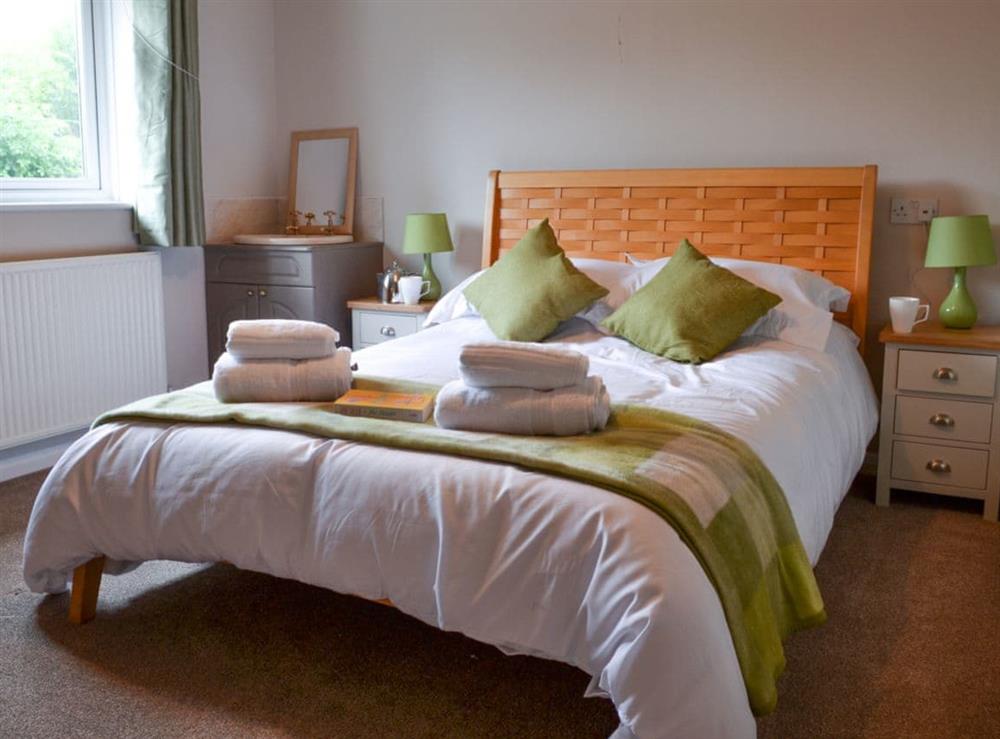 Double bedroom at Barwick in Exbourne, near Okehampton, Devon