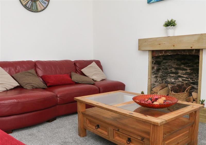 The living room at Barwood View, Torquay