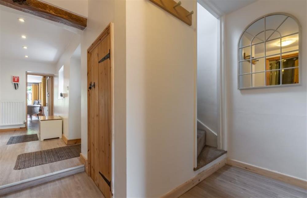 Ground floor: Hallway  at Basil Cottage, Wells-next-the-Sea