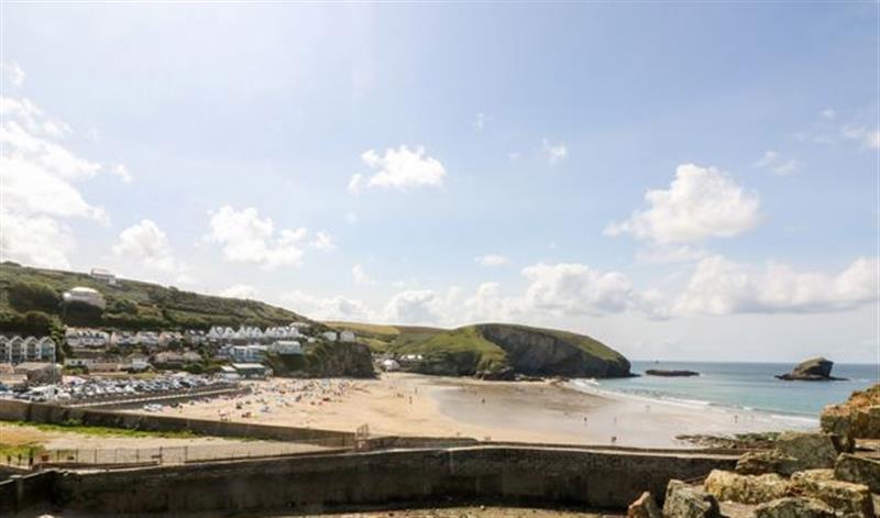 The setting of Basset's Lookout at Bassets Lookout, Portreath