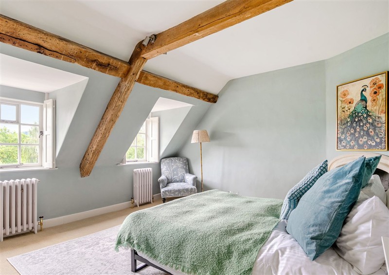 One of the 6 bedrooms at Batheaston House, Batheaston