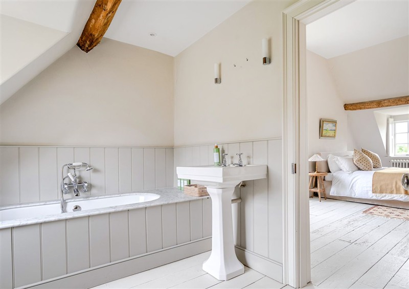This is the bathroom at Batheaston House, Batheaston