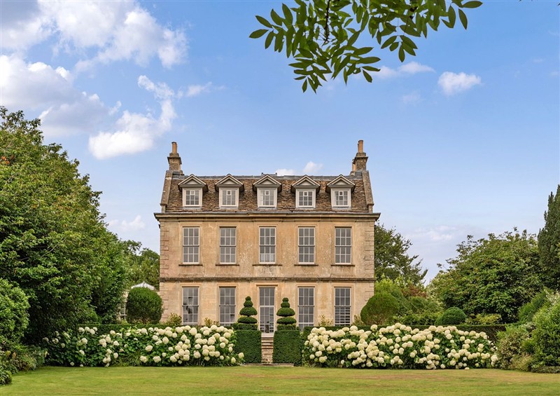 This is the garden at Batheaston House, Batheaston