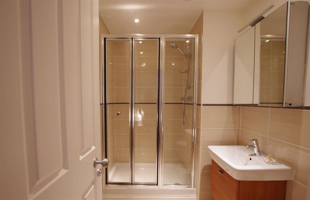 Shower room at Bathwick Apartment, Bath, Somerset