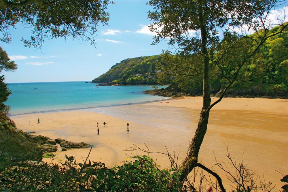 North Sands beach, Salcombe at Batson House in , Salcombe
