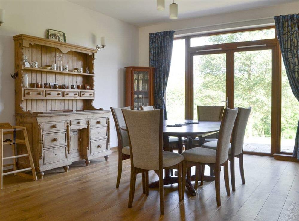 Dining Area at Battanropie Lodge in Carrbridge, Inverness-Shire