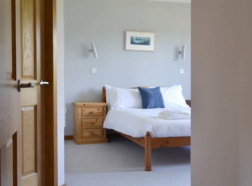 Double bedroom at Battanropie Lodge in Carrbridge, Inverness-Shire