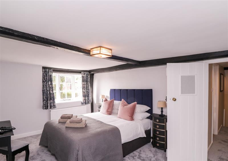 One of the bedrooms at Battel Hall Cottage, Broomfield near Harrietsham