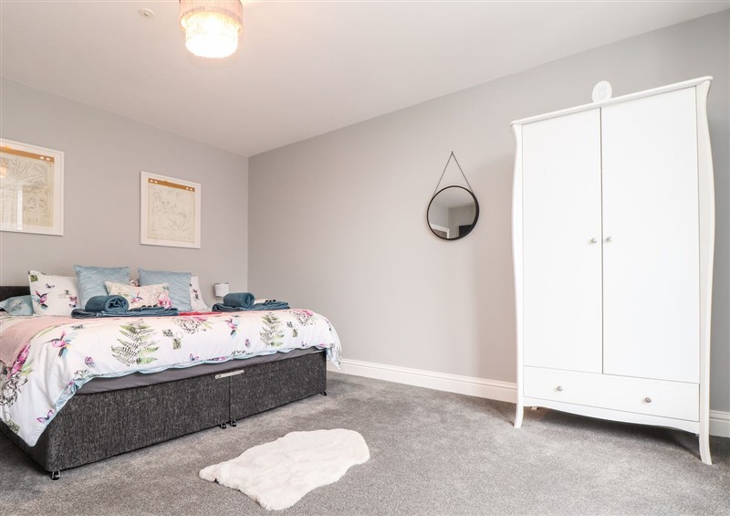 One of the bedrooms at Battell Chambers, Camborne