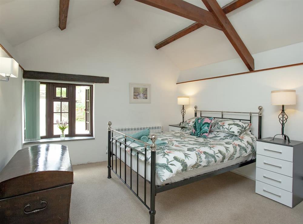 Double bedroom at Battys Hangout in Camelford, Cornwall