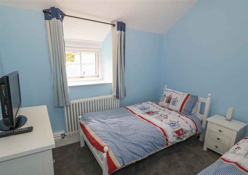 One of the 3 bedrooms at Bawbee Cottage, Bodfari
