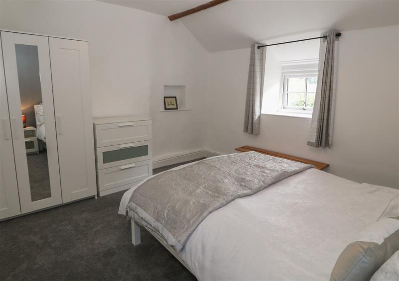 One of the bedrooms at Bawbee Cottage, Bodfari